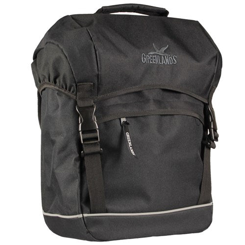 Greenlands Fietstas Travel 20 liter 30 x 37 x 17 cm zwart