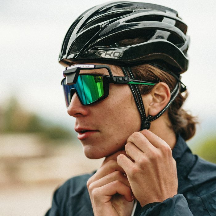 The beam sunglasses rearview mirror corky x - black