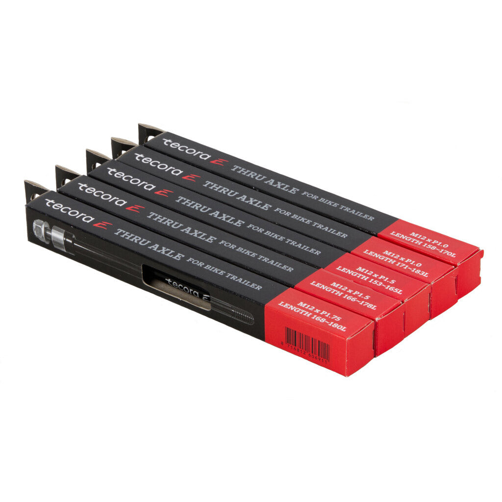 Tecora e steekas trailer m12 p1,0 171-183mm alu zwart