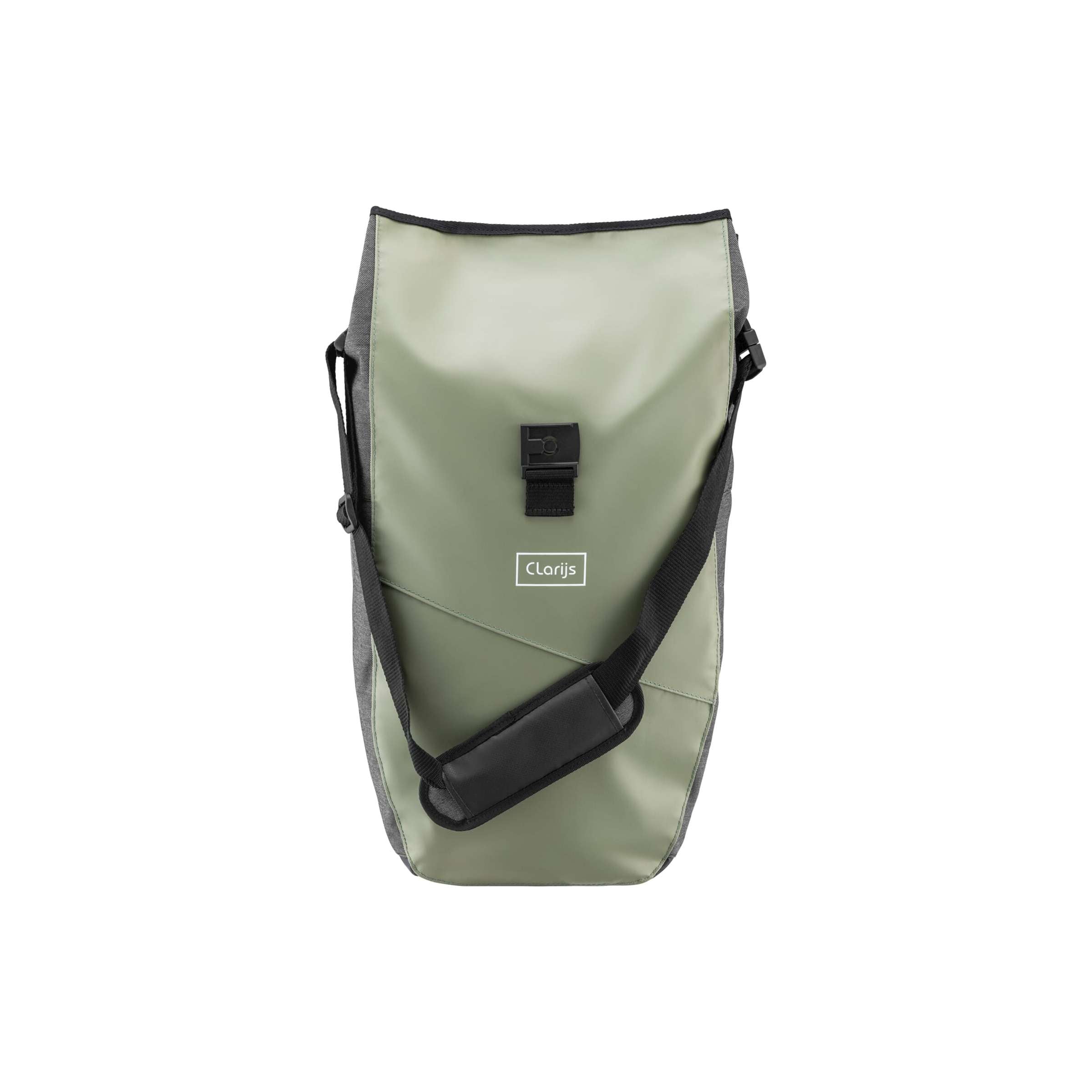 Clarijs fietstas solobag 24l olijf-grijs
