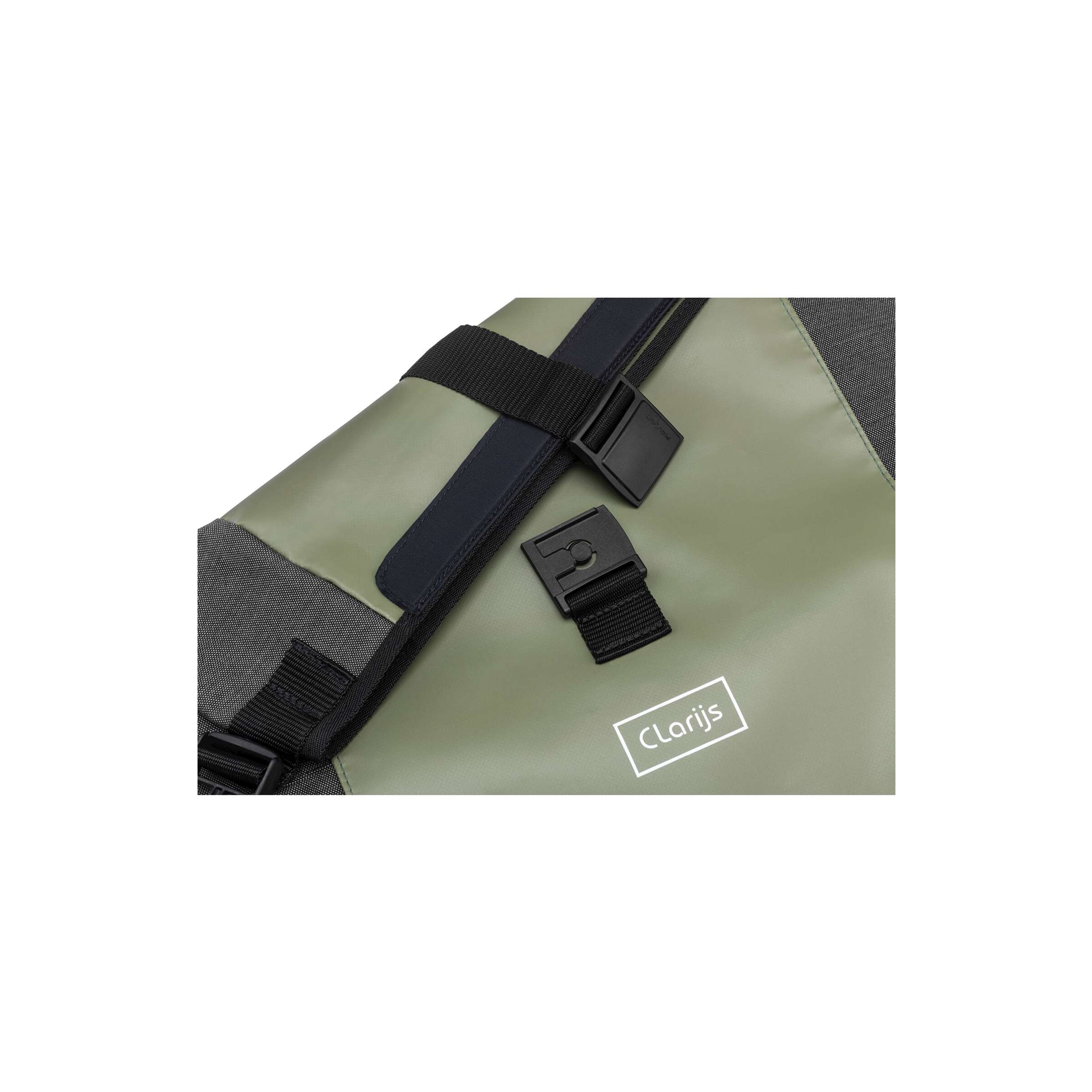 Clarijs fietstas solobag 24l olijf-grijs