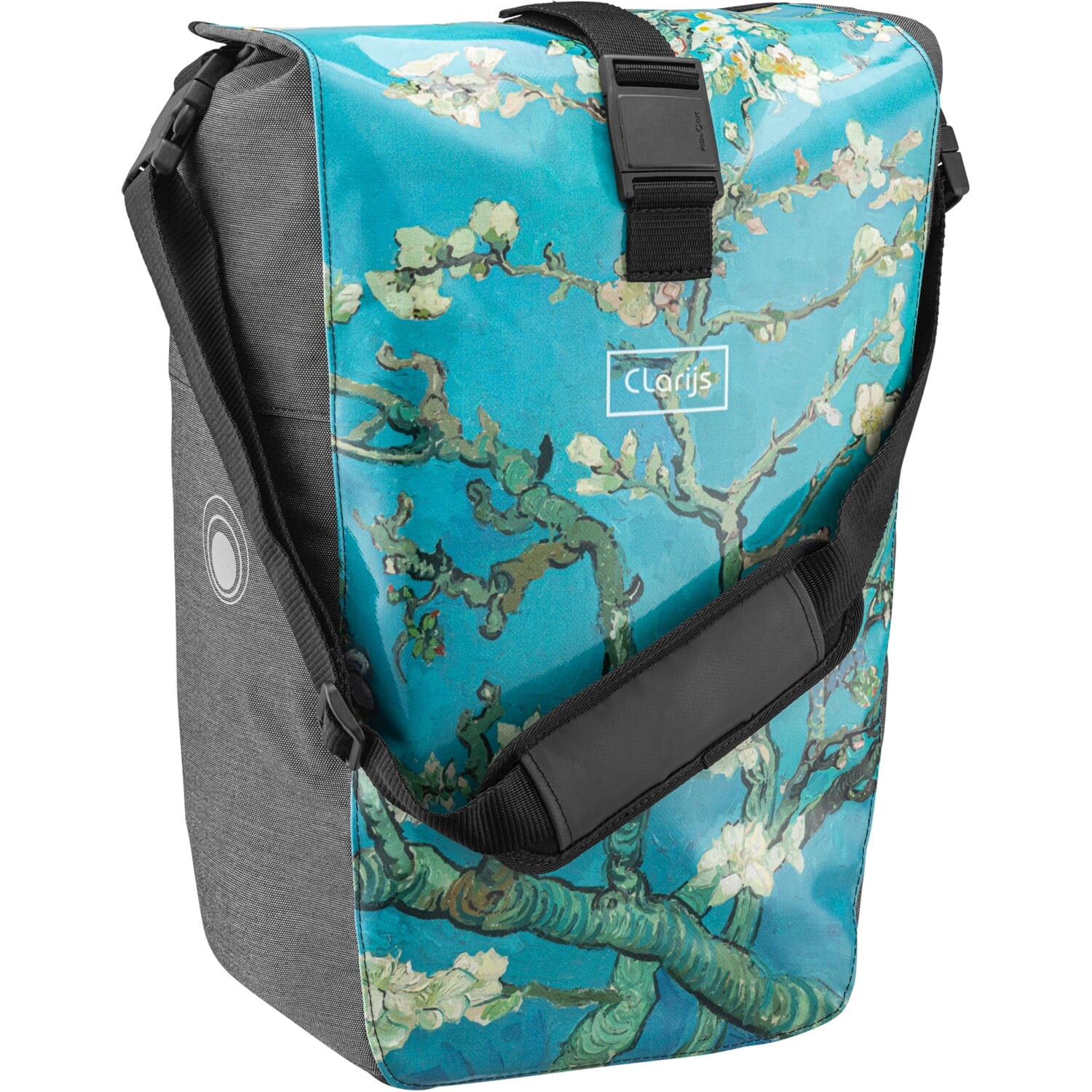 Clarijs fietstas solobag 24l van gogh amandelbloesem