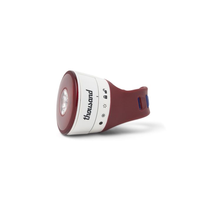 Thousand traveler magnetic bike light - rear - speedway creme