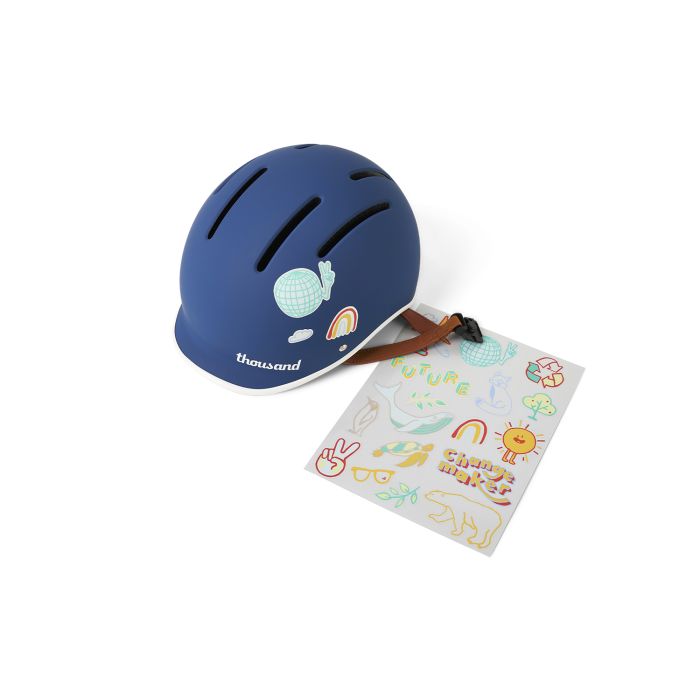 Thousand jr. helmet stickers - jr. activist