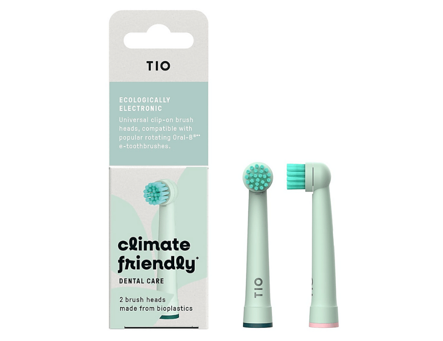 Tio oral-b opzetborstel bio-based - 2 st.