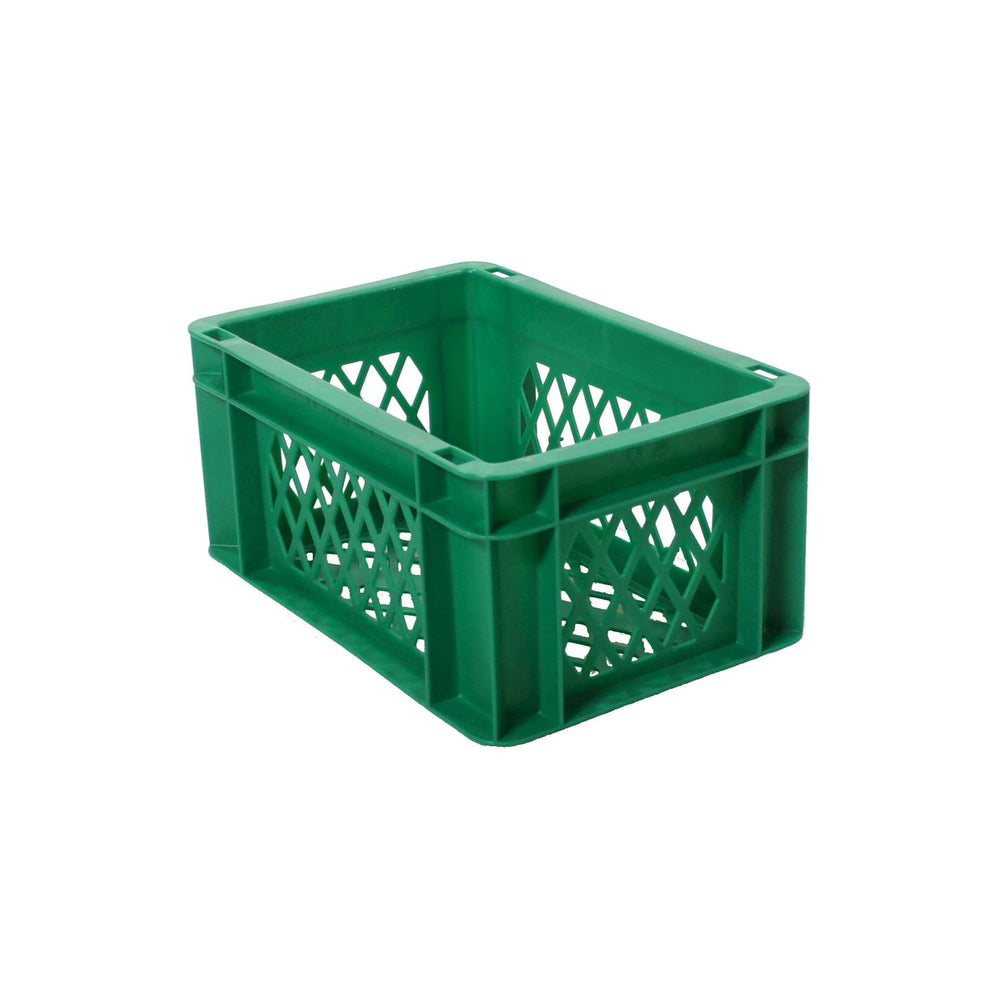 Fietskrat bagagekrat mini groen 30x20x14,5cm