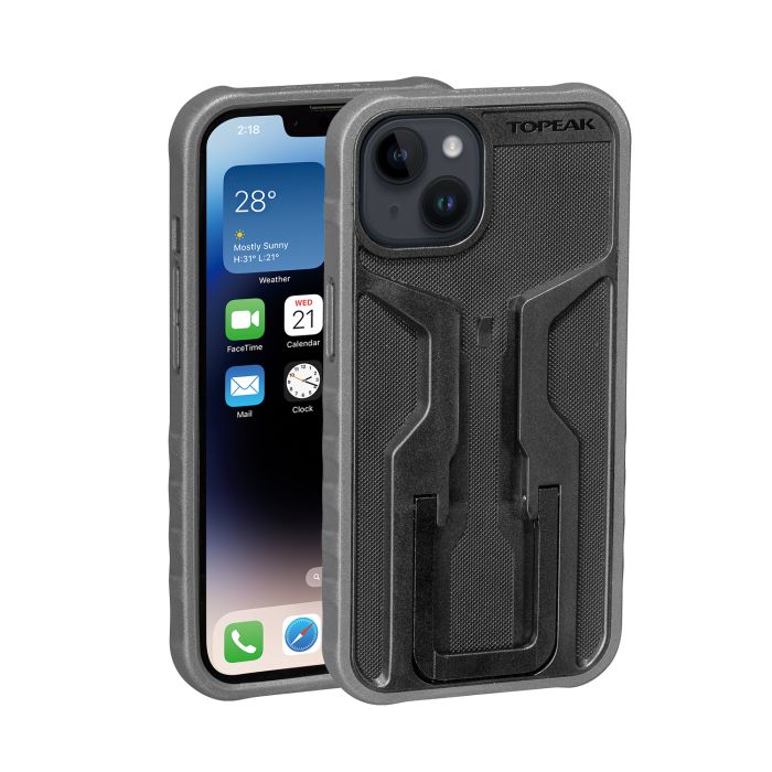Topeak RideCase iPhone 14 incl. beschermhoes bevestiging