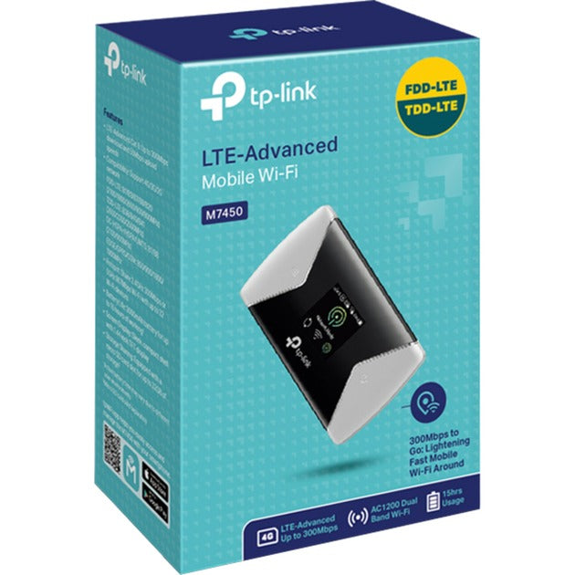 TP-Link TP-Link 300Mbps LTE-Advanced Mobiele Wifi M7450