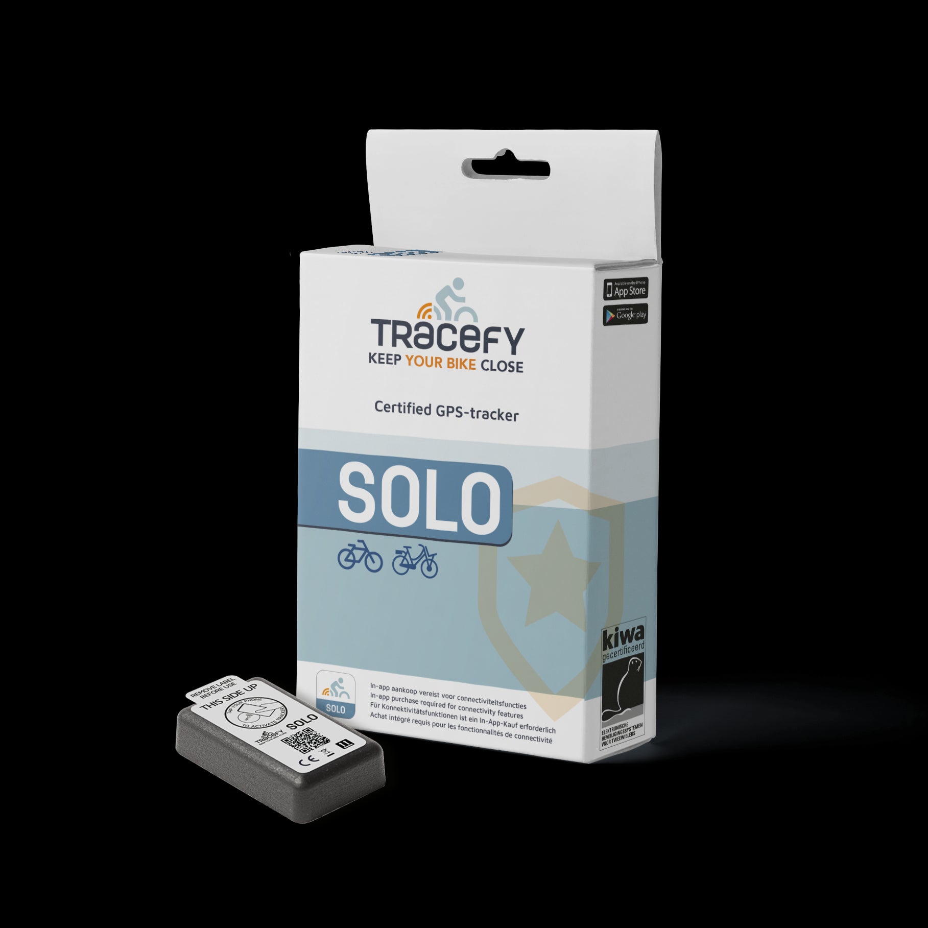 Tracefy solo stand-alone gps-tracker
