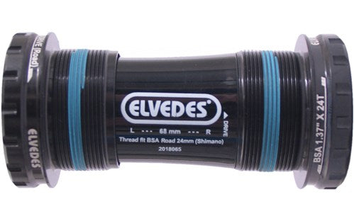 Elvedes Hollowtech Shimano Race Bottom Bracket 24mm Black
