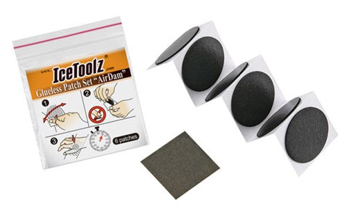 patchs de pneus auto-adhésifs AirDam lot de 6 pièces