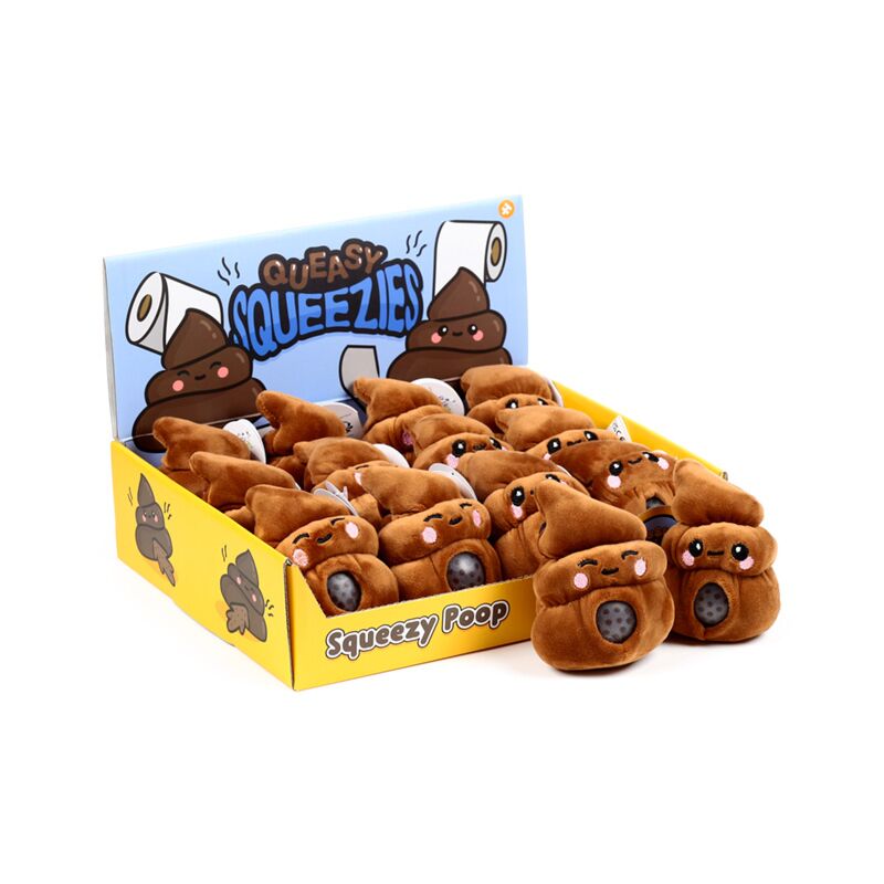 Queasy squeezies poep knijpspeelgoed