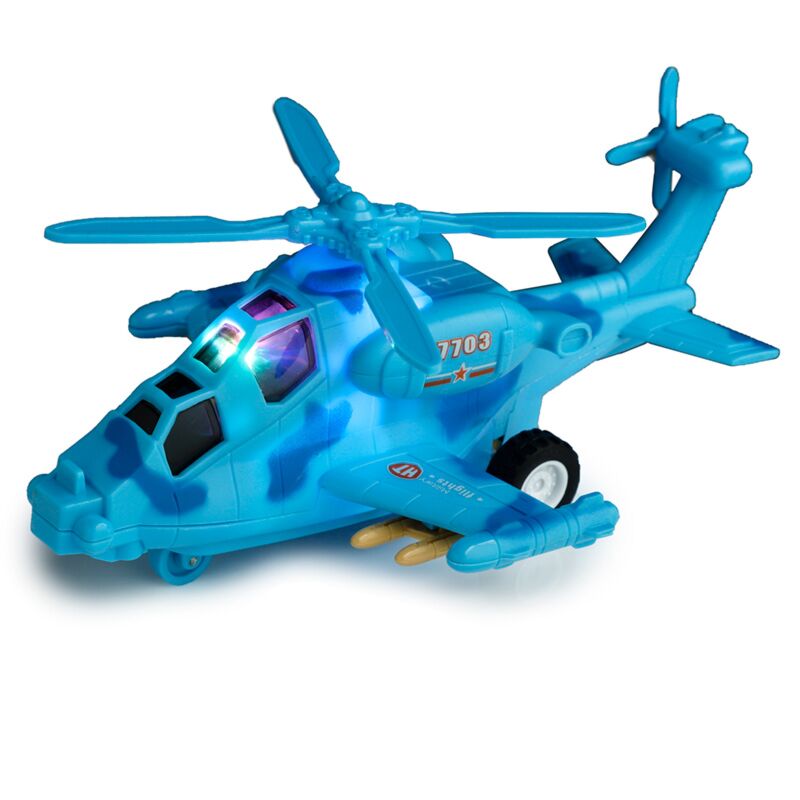 Frictie flitsende helicopter