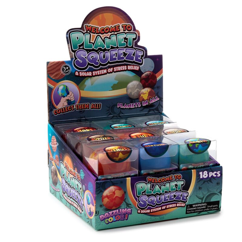 Maltose knijpbaar planeet stressbal