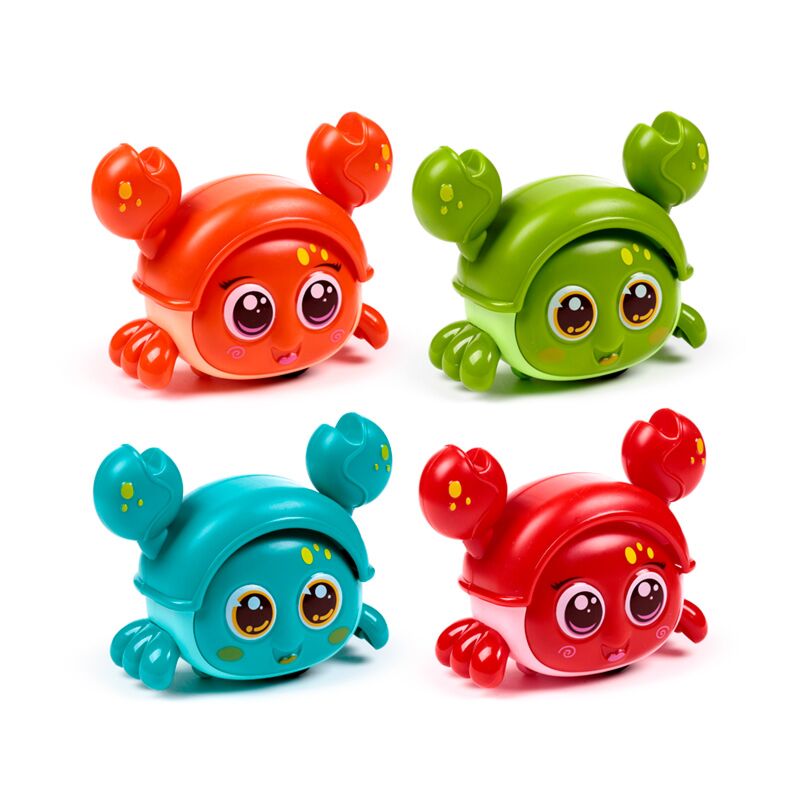 Press go schattige krab actiespeelgoed