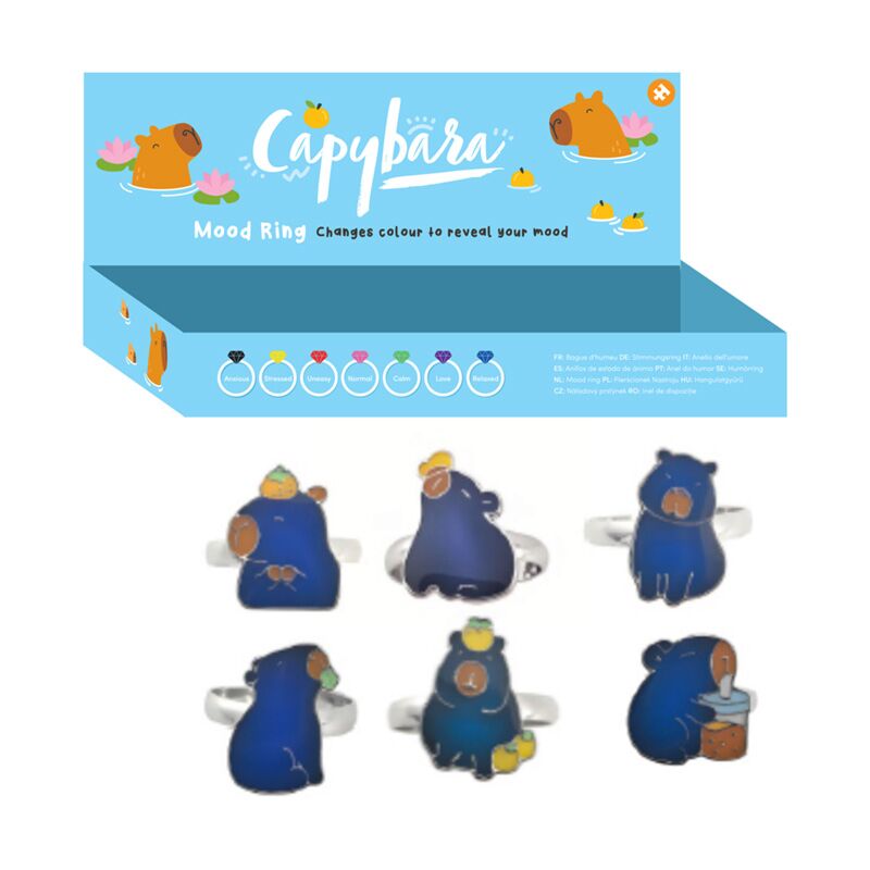 Capybara mood ring
