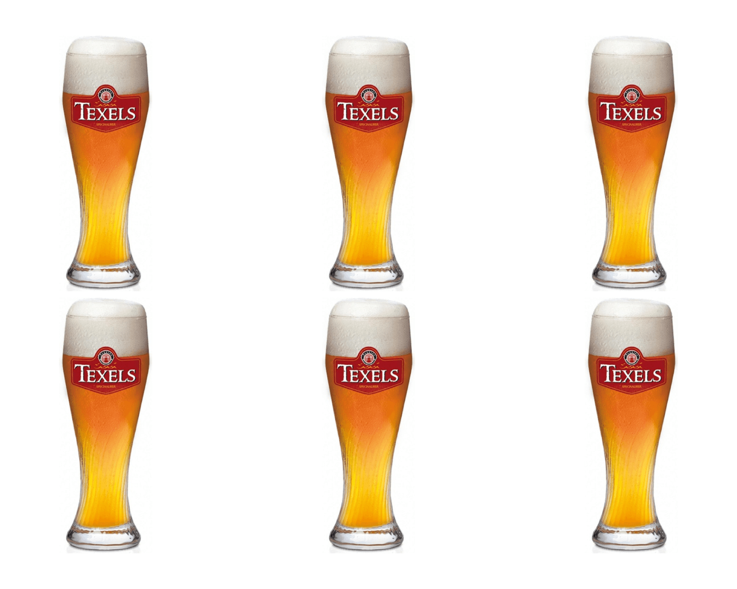 Texels e skuumkoppe glas (6x 30cl)