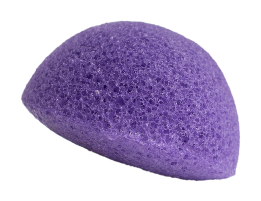 De ecobende konjac spons - lavendel