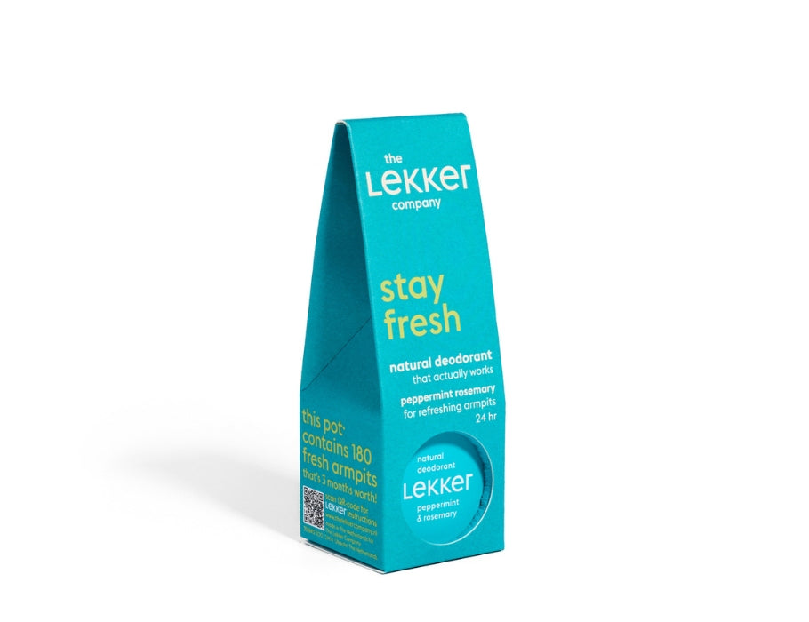 De lekkerste bedrijfsdeodorant - pepermunt rozemarijn - blijf fris