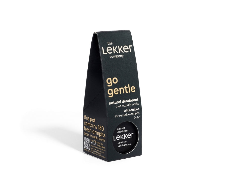 Lekker Company deodorant - zachte bamboe - gevoelige, milde