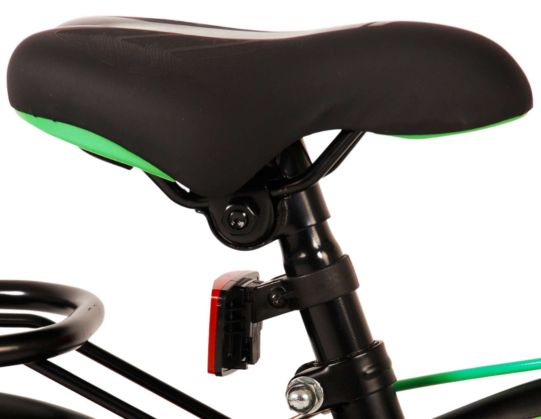 Volare Thombike Kinderfiets - Jongens - 12 inch - Zwart Groen - Twee Handremmen