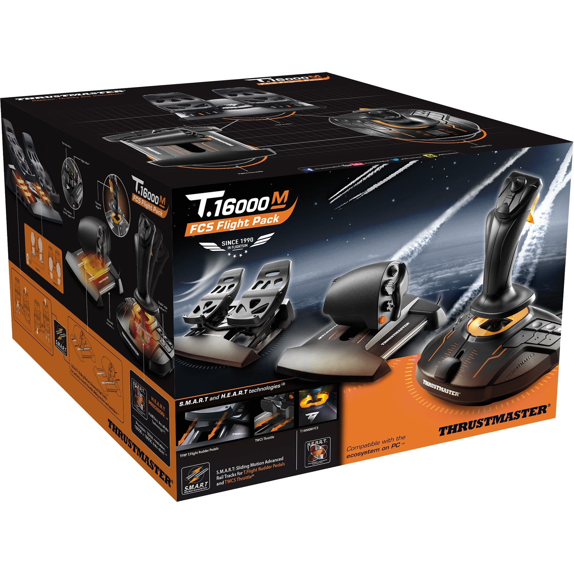 Thrustmaster Thrustmaster T.16000M FCS Flight Pack