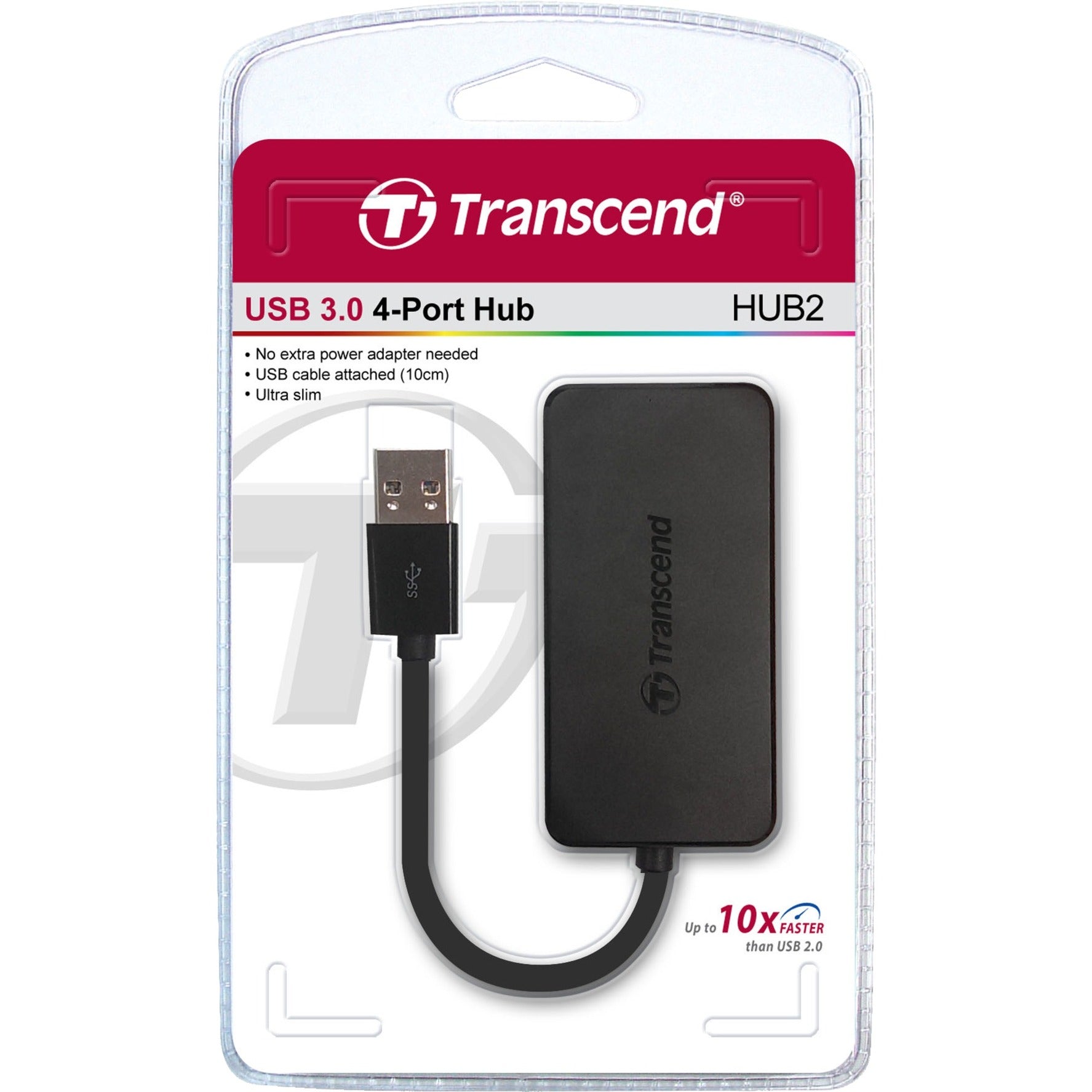 Transcend Transcend 4-poorts USB 3.0-hub