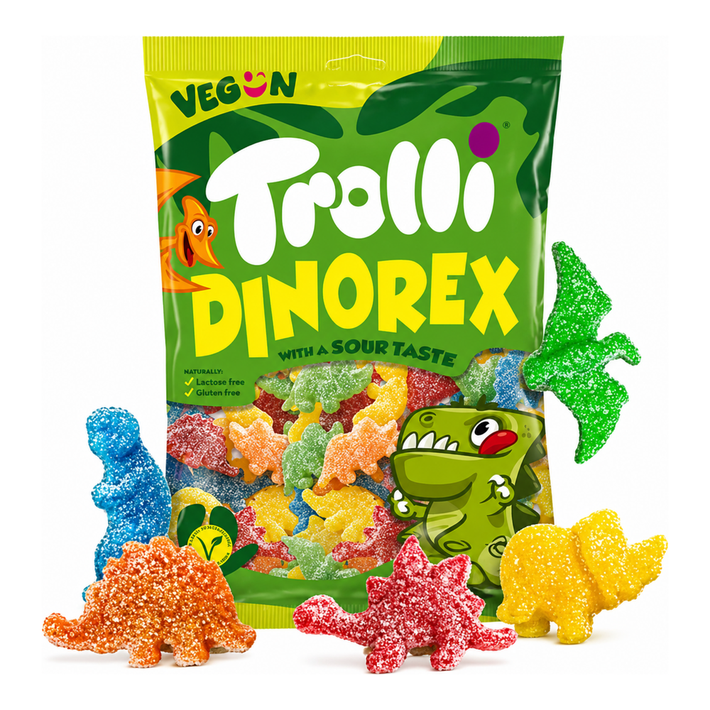 Trolli dinorex veggie (1 kg)