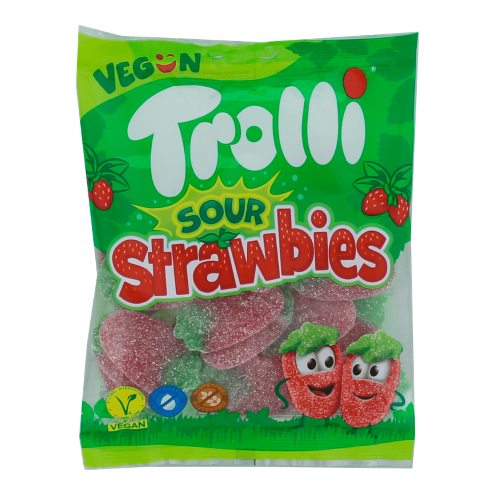 Trolli sour strawbies (1 kg)