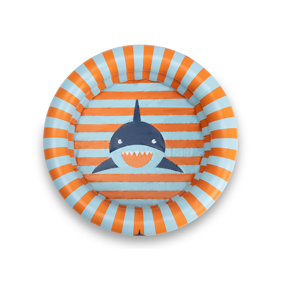 Tropische haai | oranje blauw zwembad ø 60 cm
