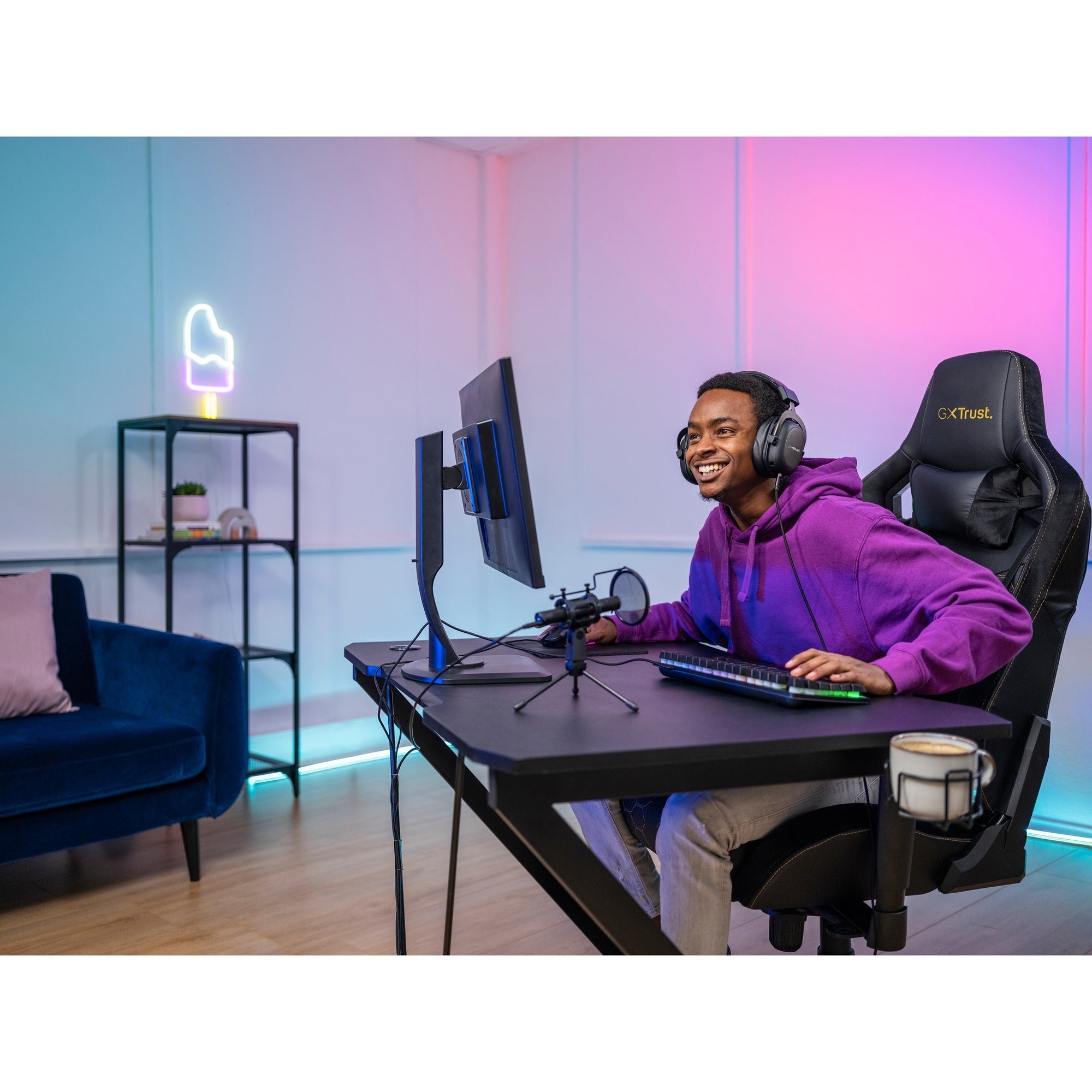 Trust GXT 241 Velica USB Streaming Microphone