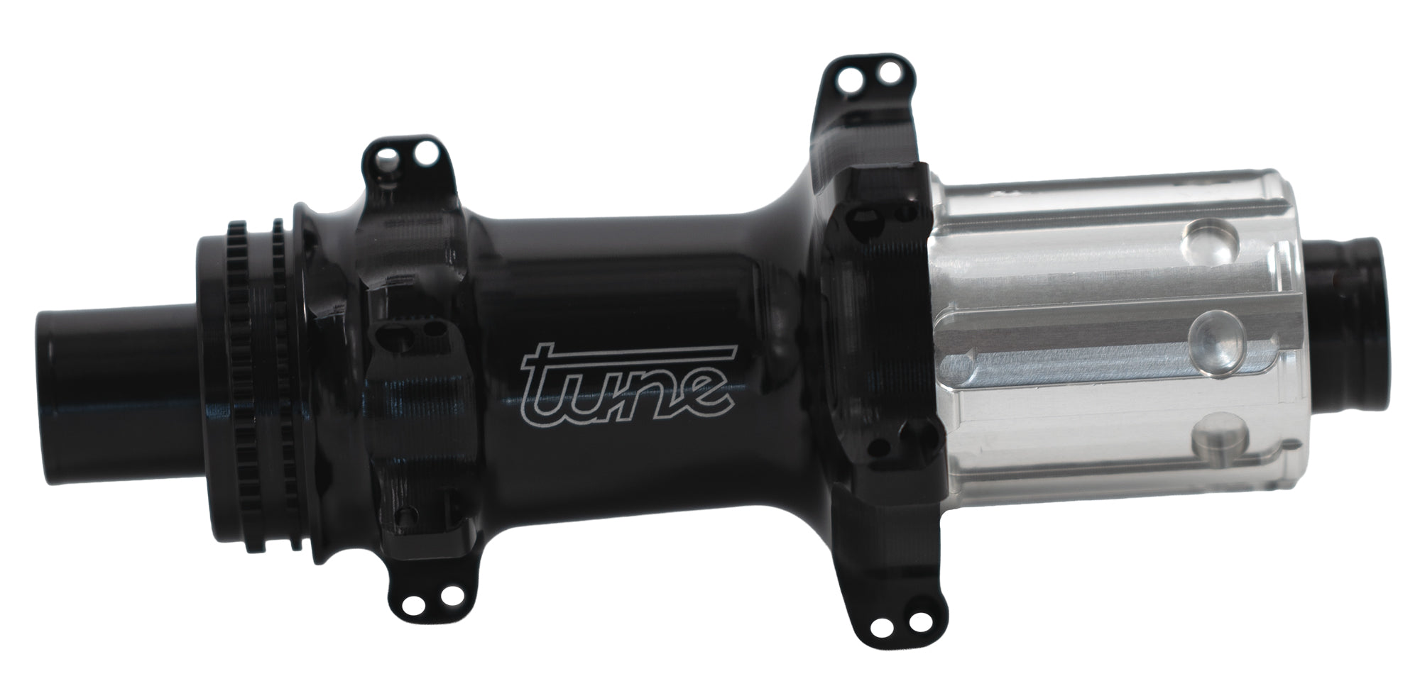 Tune nano cl road 24h shimano hg rear hub black with standard bearing