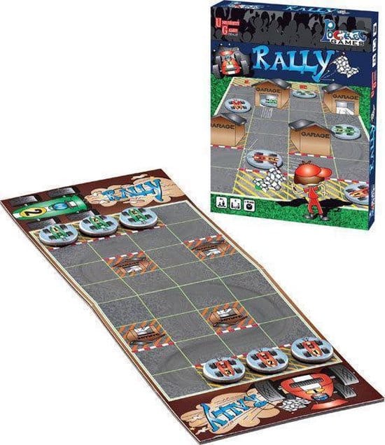 Universiteitsspellen rally magnetisch zakspel