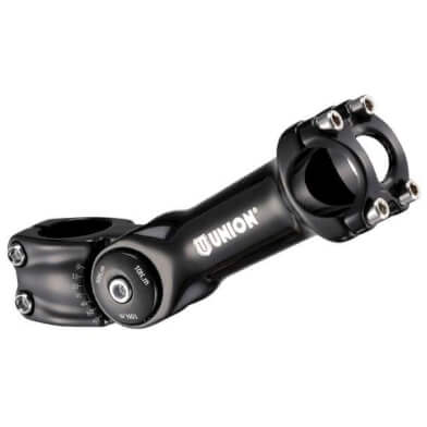 Potence Union ah-22 ahead réglable 28,6 - 31,8ø 125mm noir