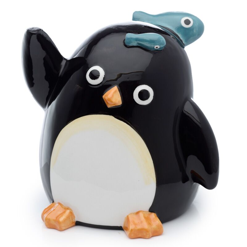 Pinguïn onderboven keramiek mok