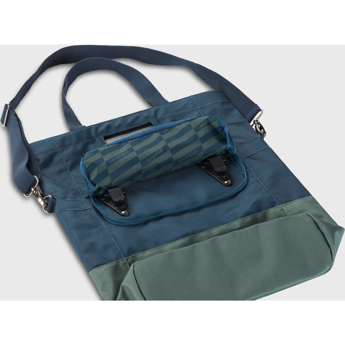 Urban Proof bicycle shopper blue-green 20L