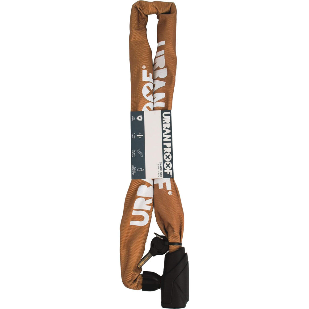 Urbanproof chain lock 8mm*100cm yellow