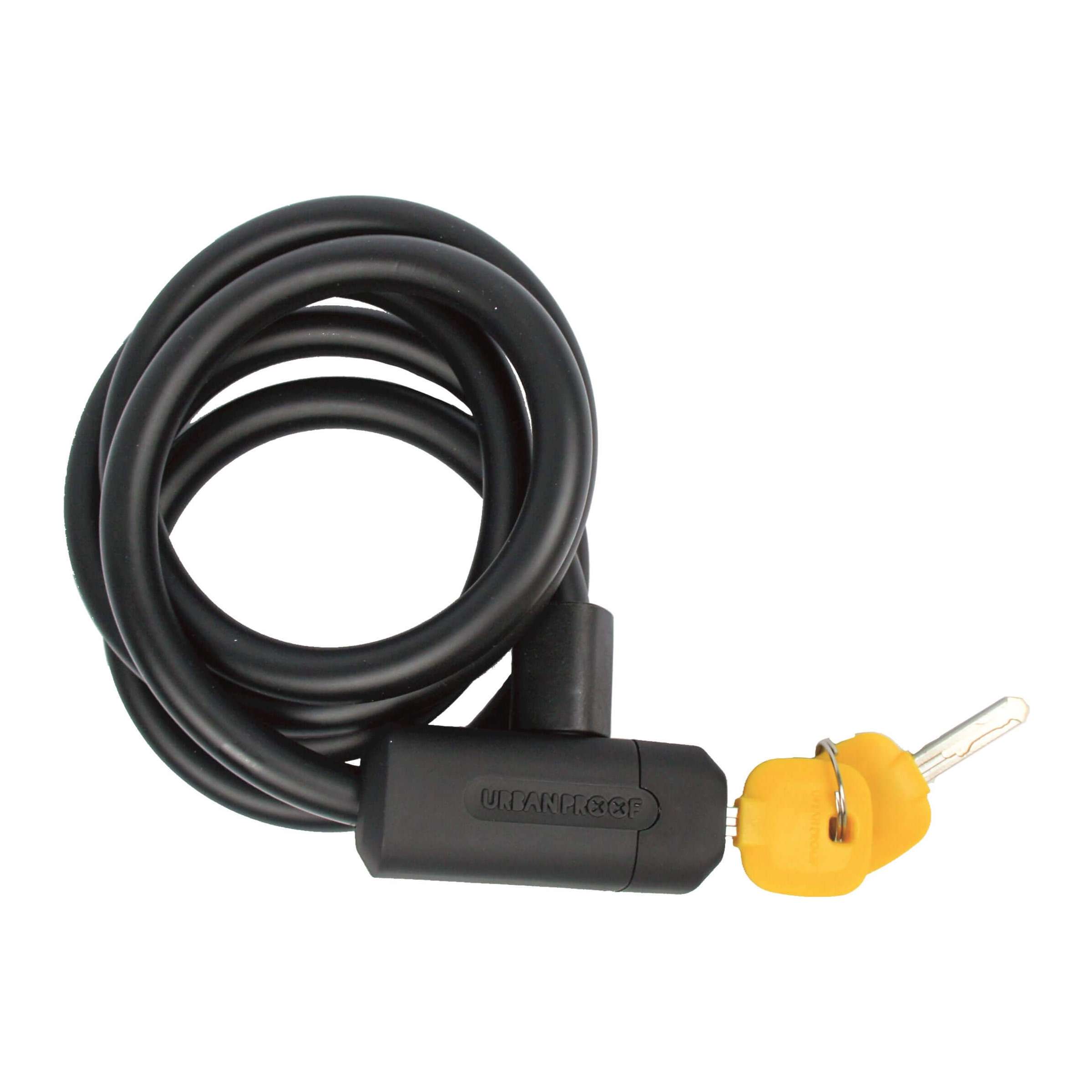 Urbanproof spiraalslot 12mm*150cm zwart