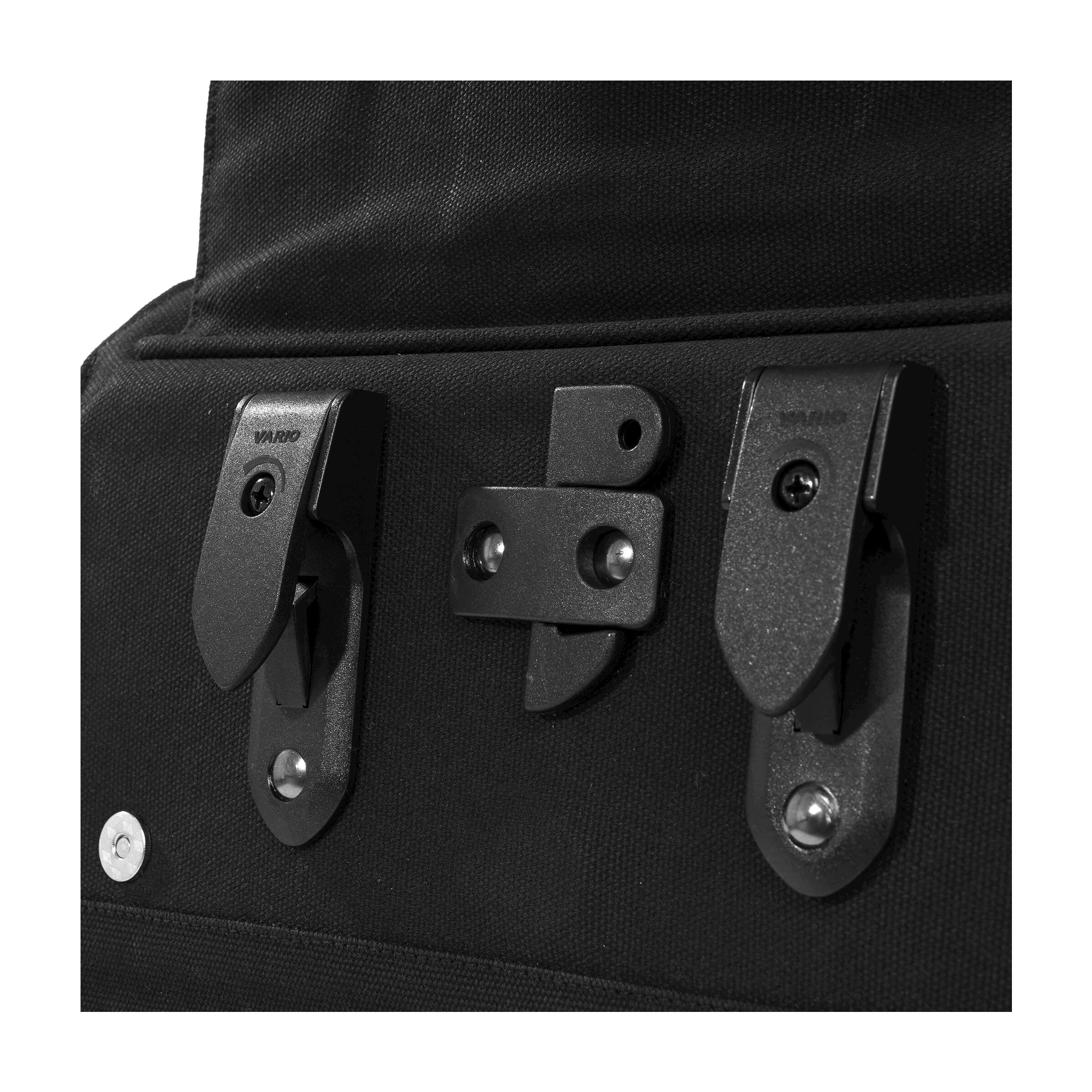 Dutchperfect urbanproof draagtas city tote recycled 22l zwart
