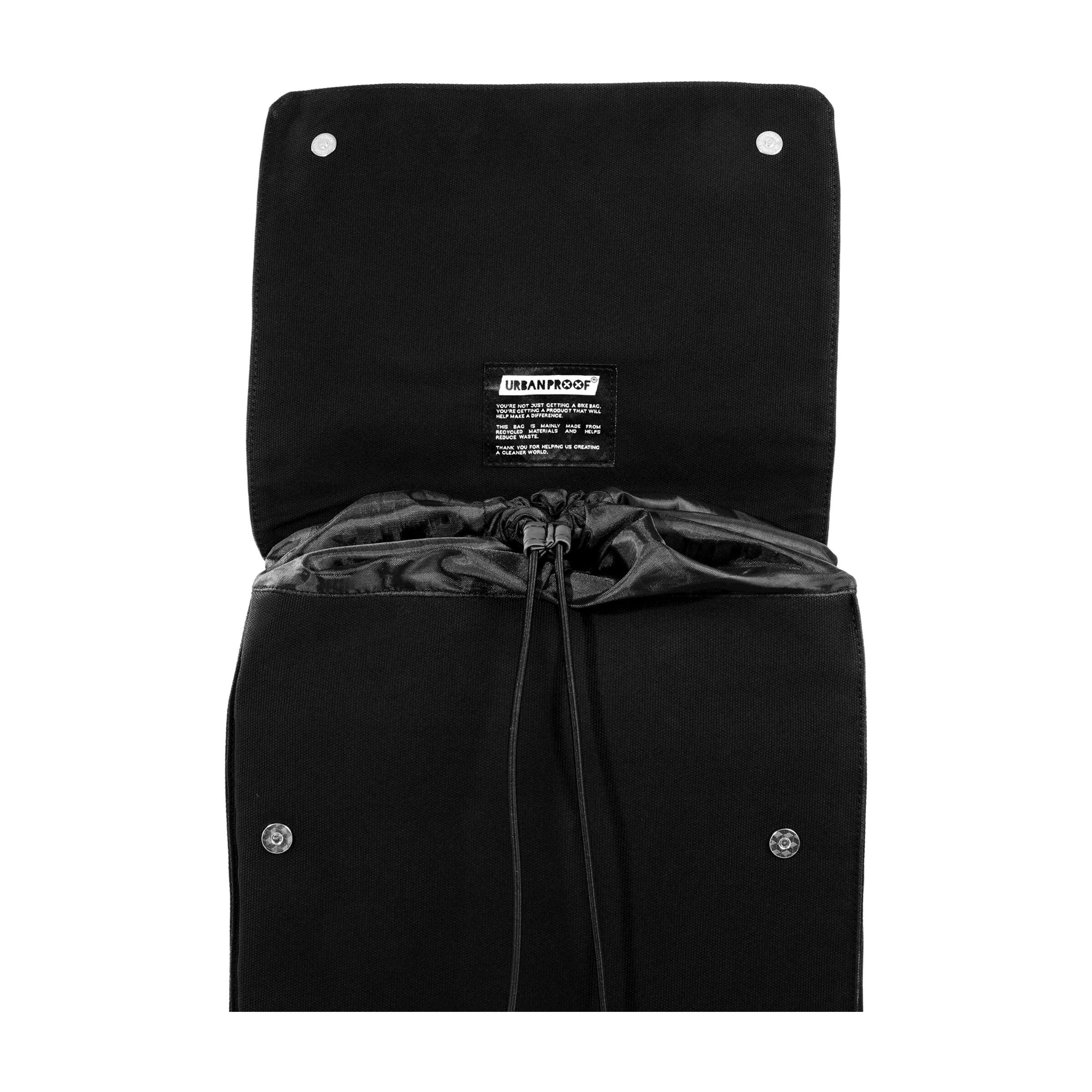 Urbanproof rugzak city essential 15l zwart groen