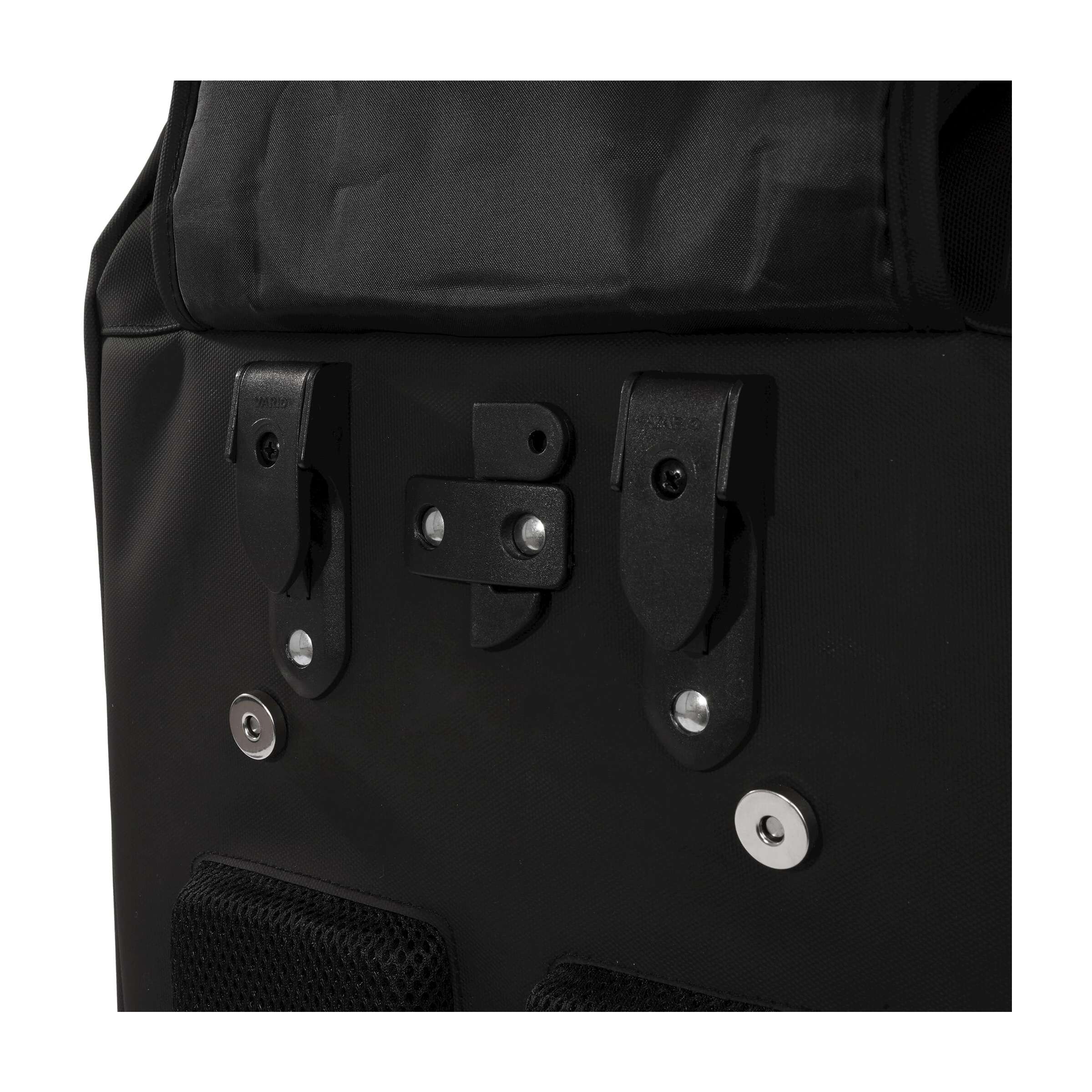 Urbanproof bicycle bag rolltop up recycle 20l black