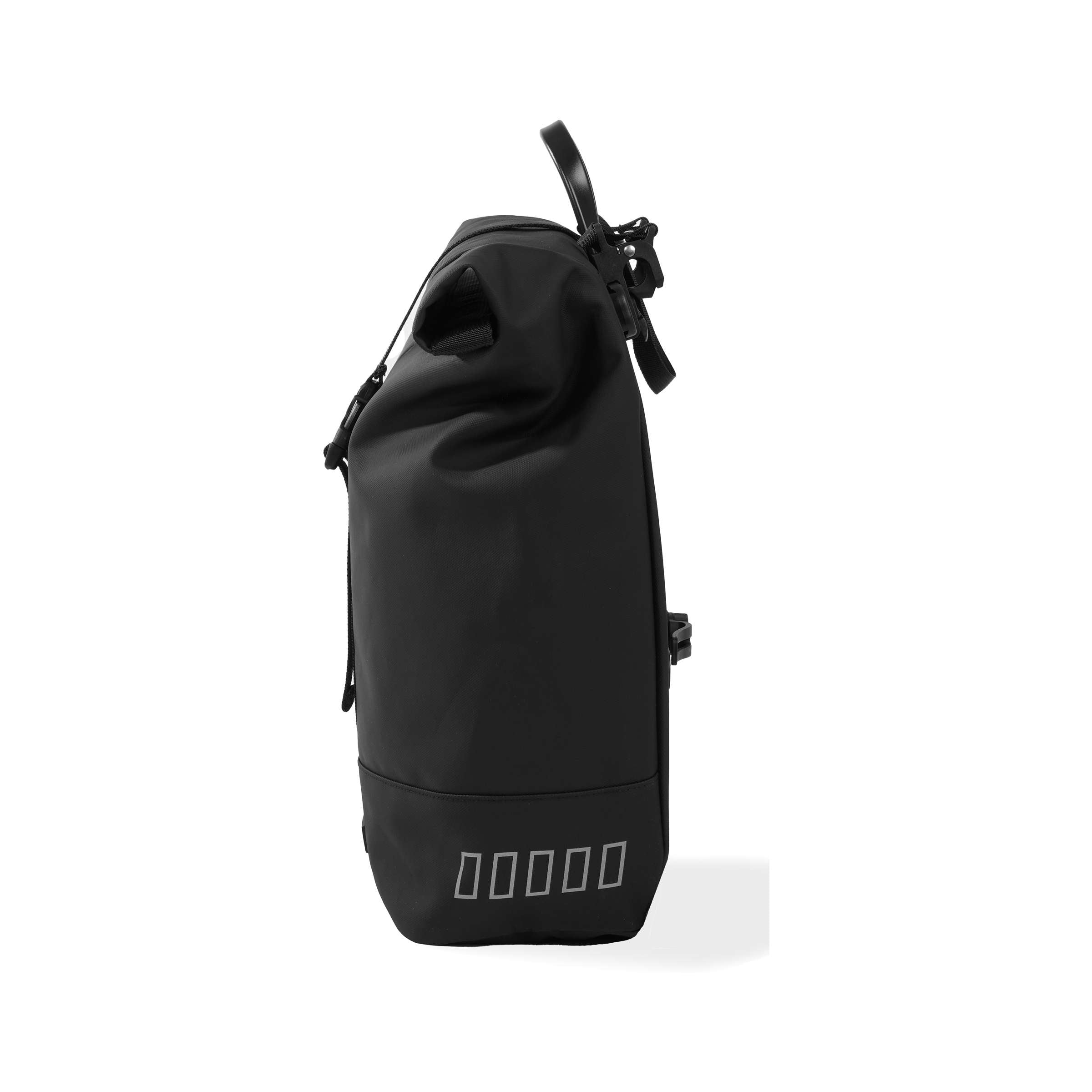 Dutchperfect urban proof single rolltop tas 20l zwart recycled