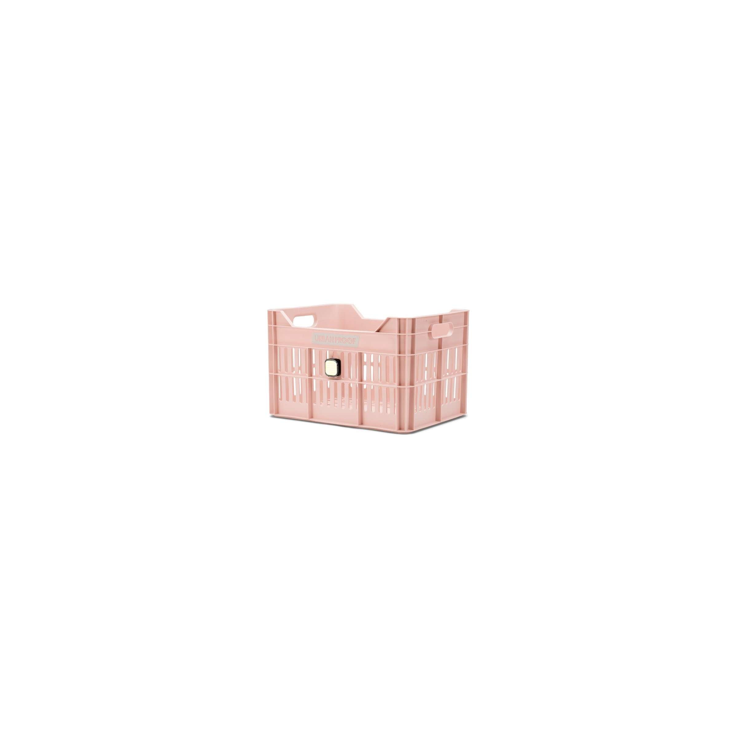 Urbanproof Urban proof krat 30l pastelroze 40x30x25