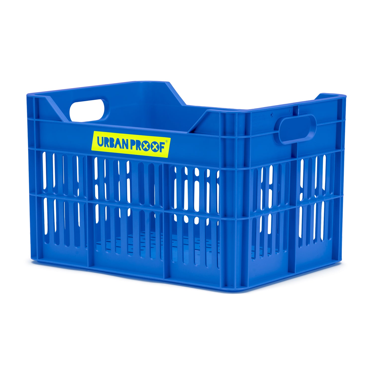 Urbanproof urban proof fietskrat 15l royal blue recycled 30x22x19cm