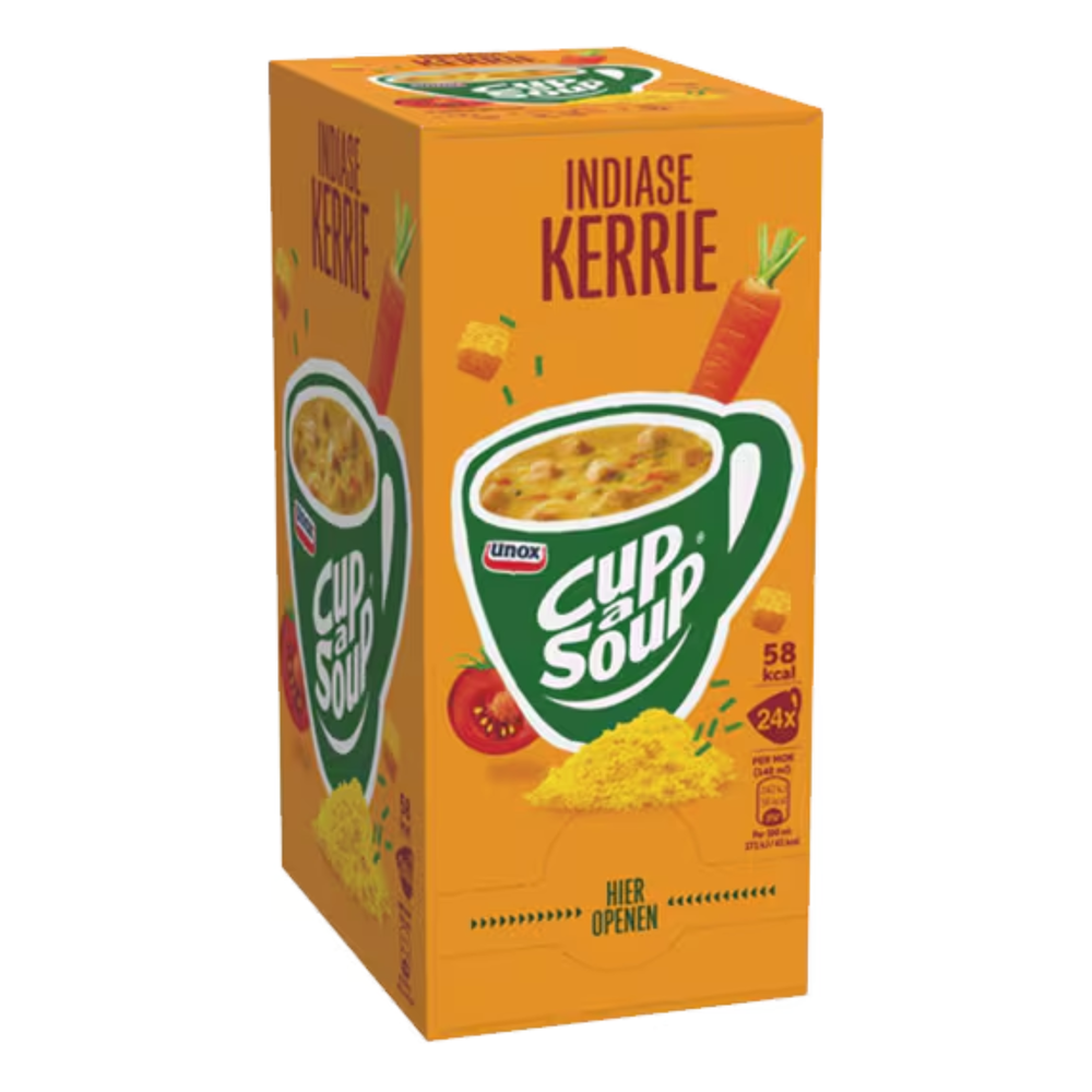 Cup-a-soup unox indiase kerrie (24x 140ml)