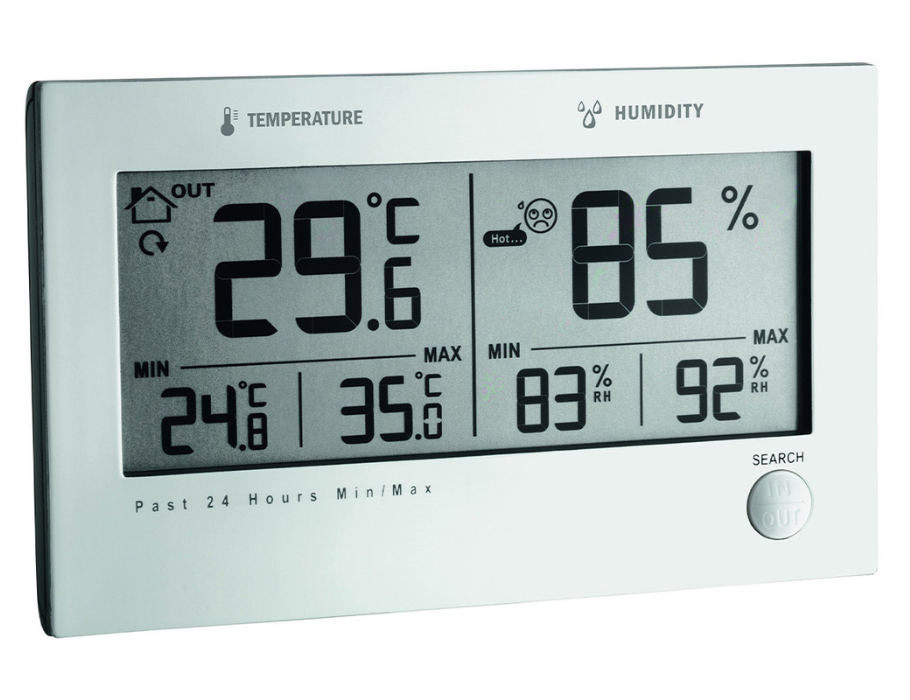 Tfa hygrometer twin plus - verwarmd en temperatuur - binnen en buiten