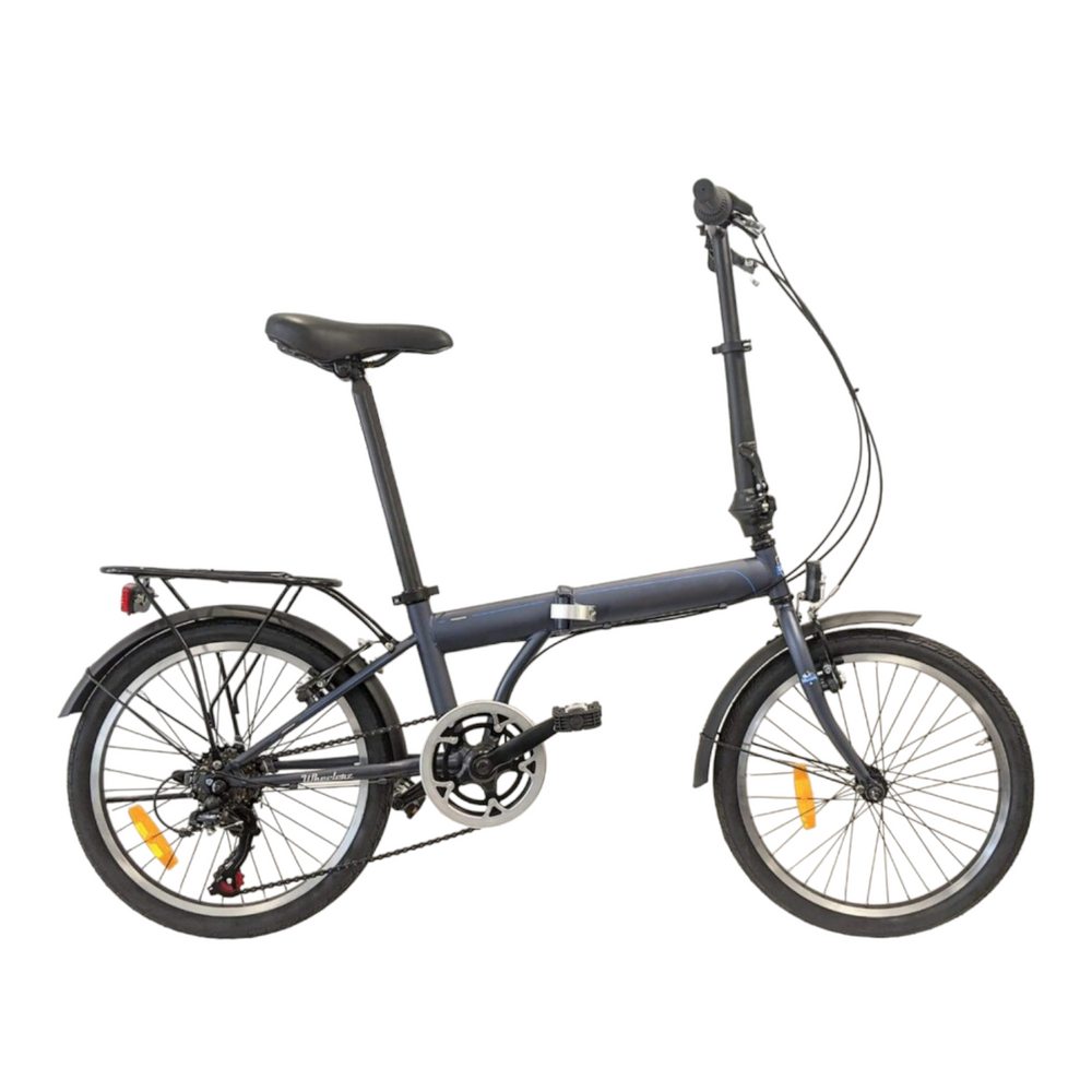 Wheelerz Vouwfiets 20 mat Antraciet Shimano Tourney TX 6 versnellingen
