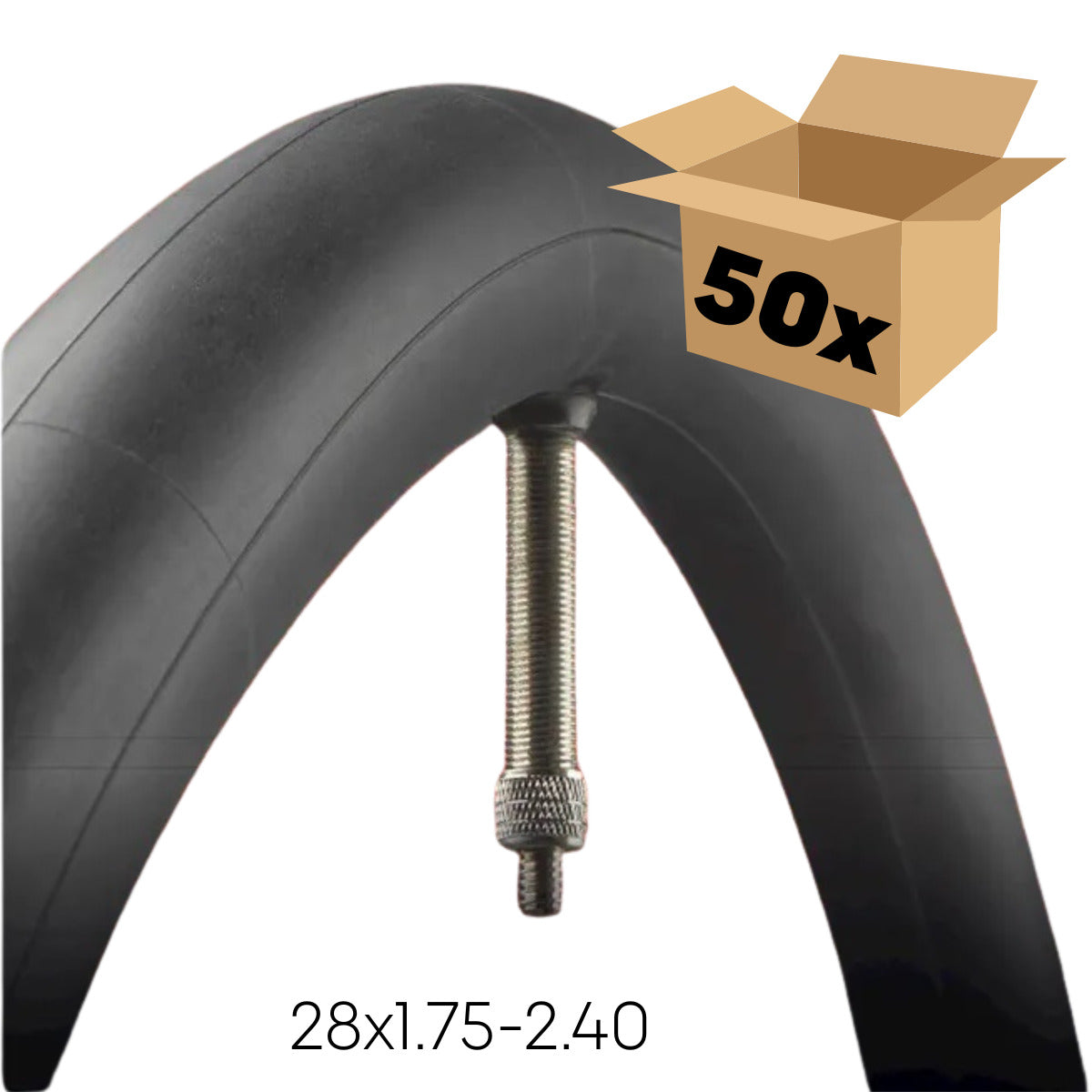 Vredestein binnenband 28x1,75-2,40 hollands ventiel ds 50stk