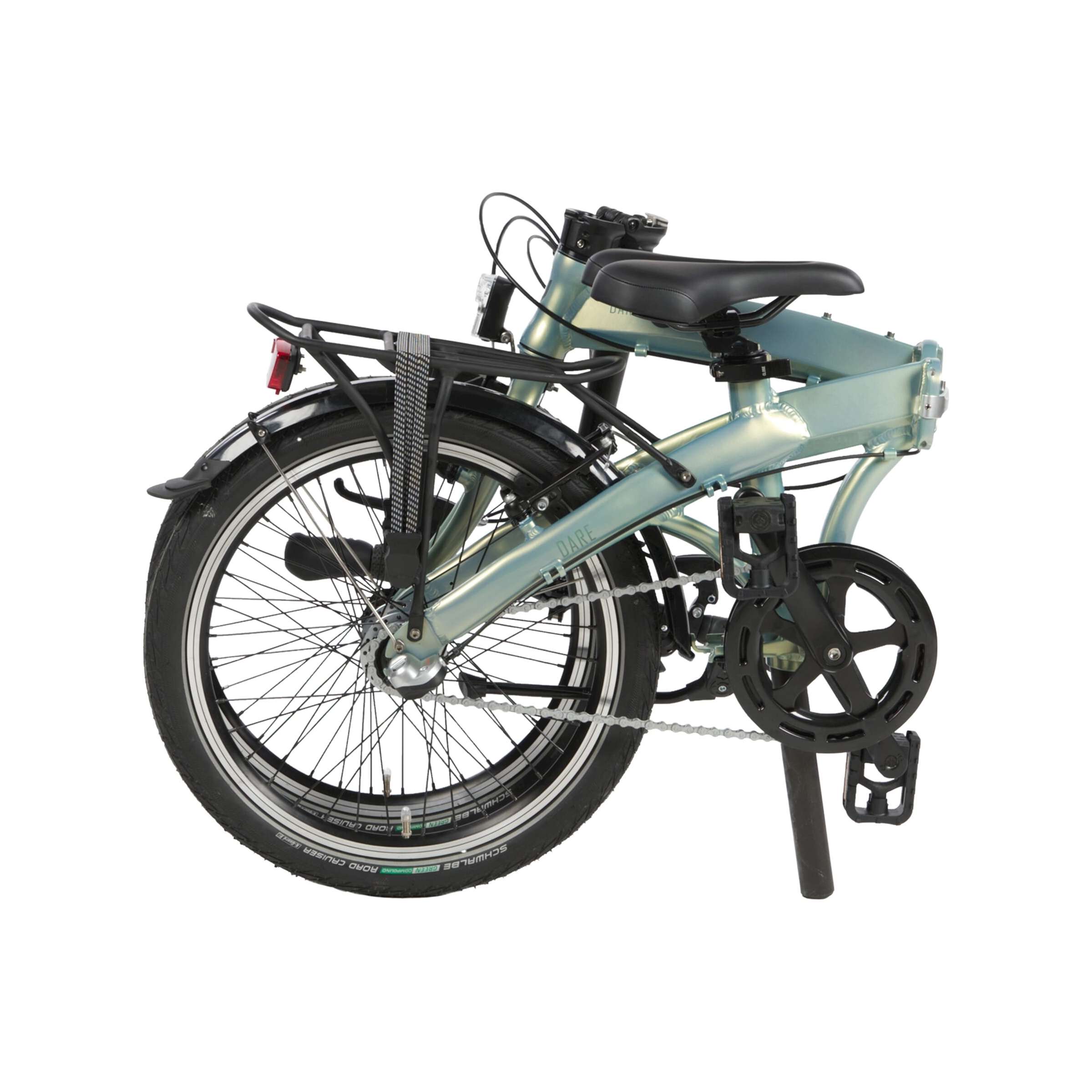 U.go vélo pliant 20 pouces 3v dare i3 vert alpin