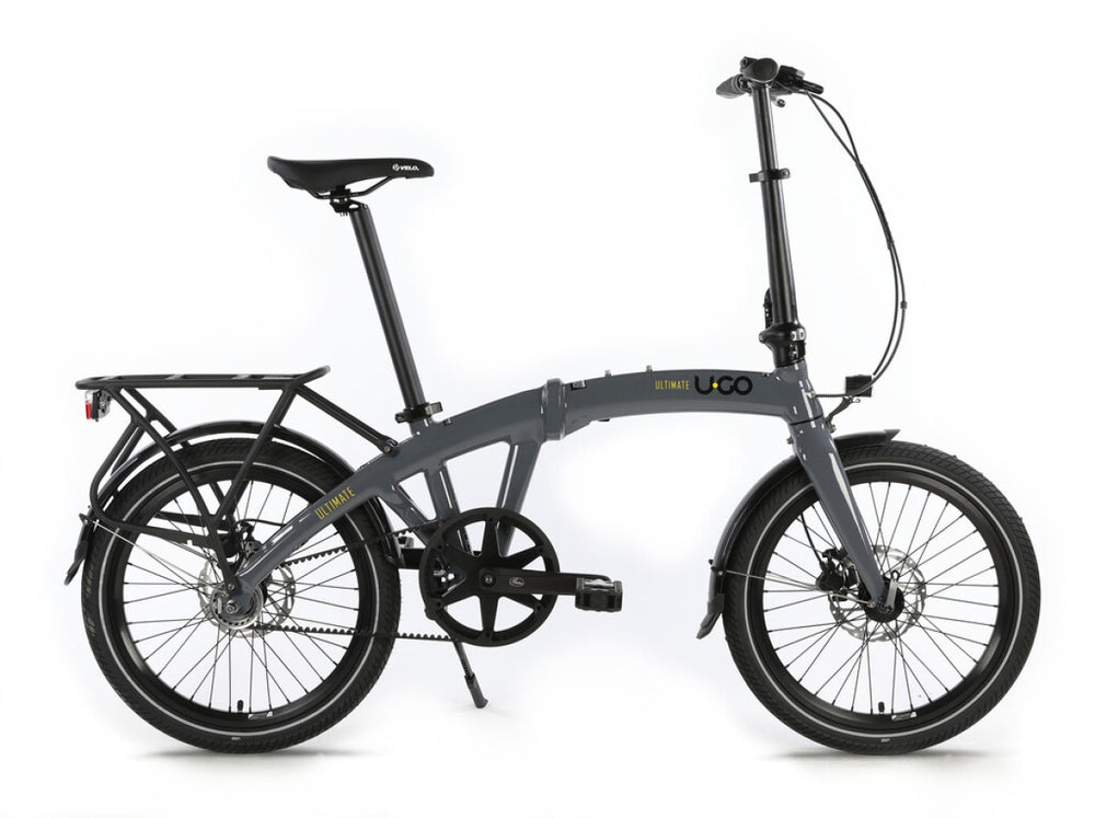 Ugo vouwfiets ultimate belt a2 cool grey